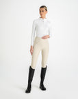 WOMEN BASE LAYER LONG SLEEVE - WHITE